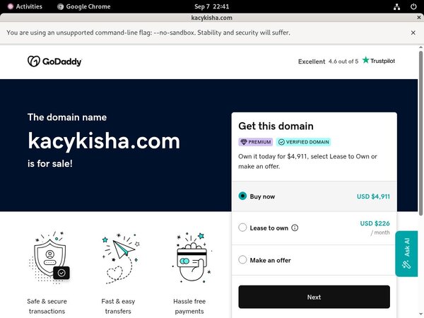 $1 KacyKisha Trial Offer