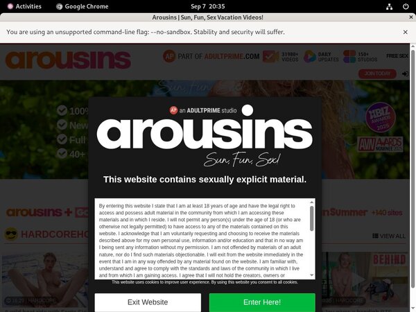 Arousins Active Accounts