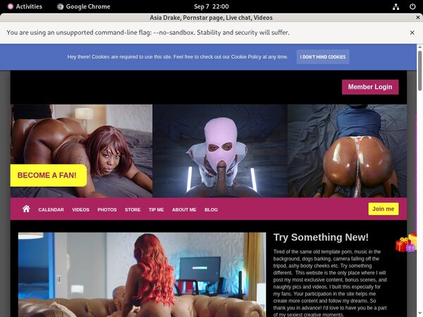 Asia Drake Free Account Password