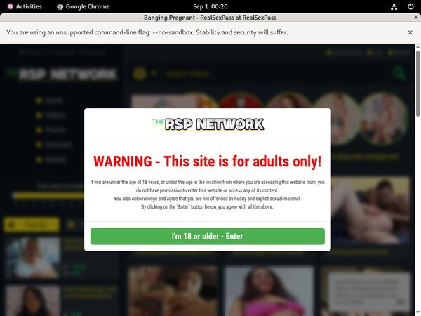 Bangingpregnant.com Credit Card
