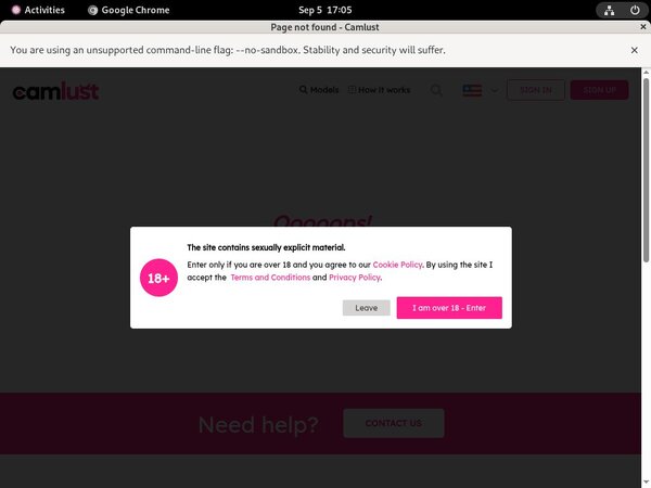 Camlust.com Free Trial Coupon