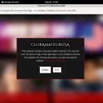 Club Amateur USA Hacked Password