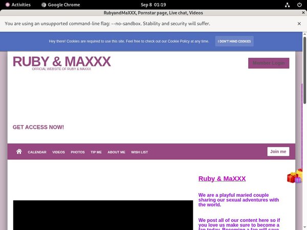 Create Rubyandmaxxx Account