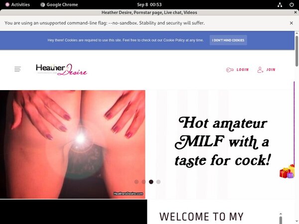 Discount On Heather Desire