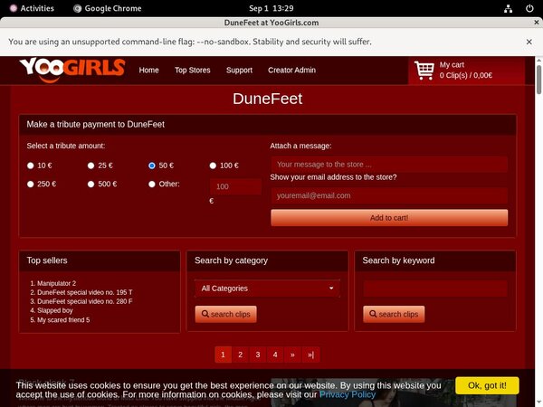 Dunefeet Trial Offer Dunefeet Trial Offer