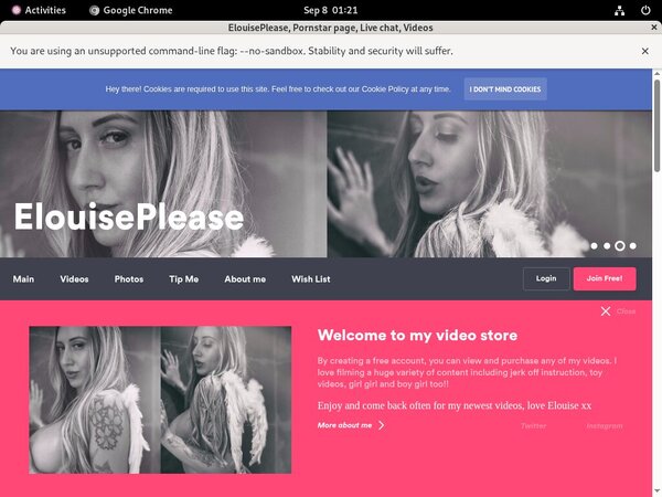 ElouisePlease Password Username ElouisePlease Password Username