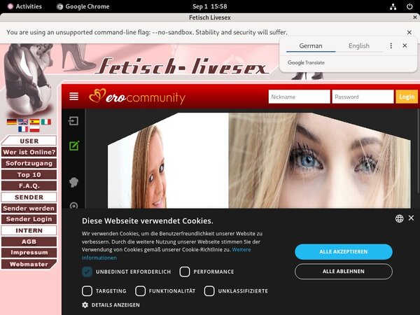 Fetisch-livesex.de Lesbian