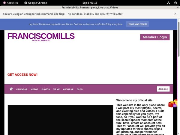 Franciscomills.modelcentro.com Yearly Membership Franciscomills.modelcentro.com Yearly Membership