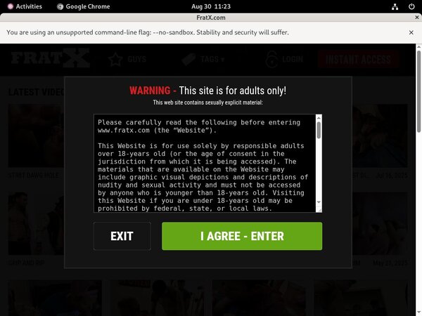 Fraternityx.com Premium Pass Fraternityx.com Premium Pass