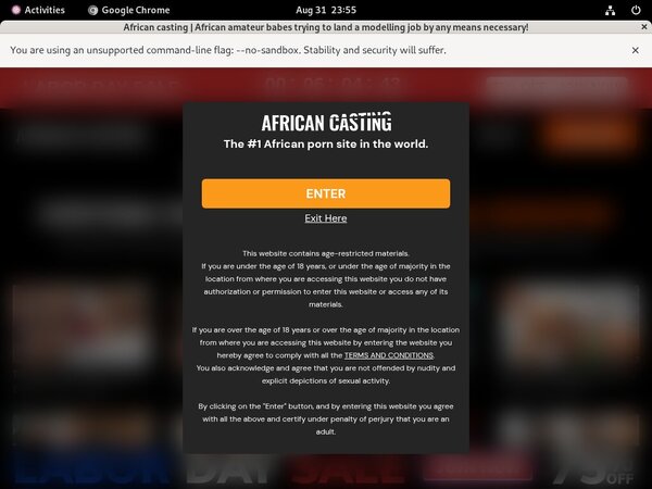 Free African Casting Passwords