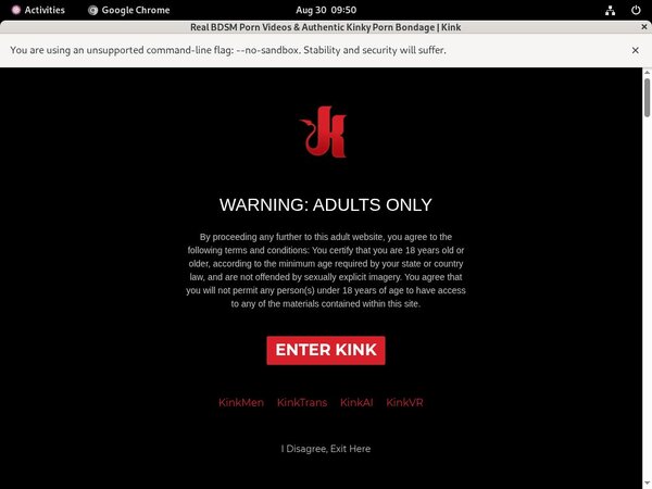 Free Kink.com Membership Discount