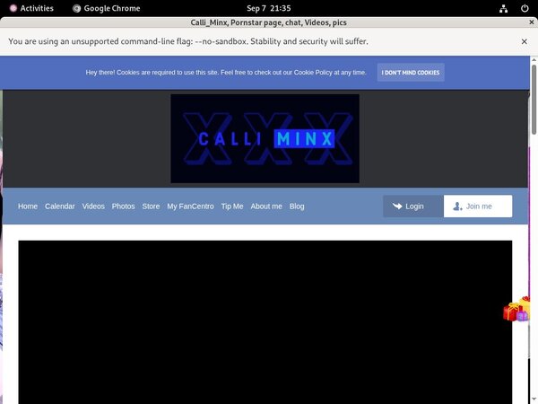 Free Working Calli_Minx Account