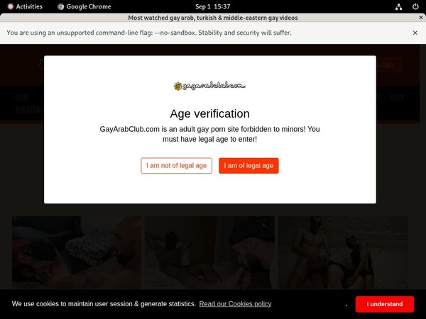 Gayarabclub.com 3 Day Trial