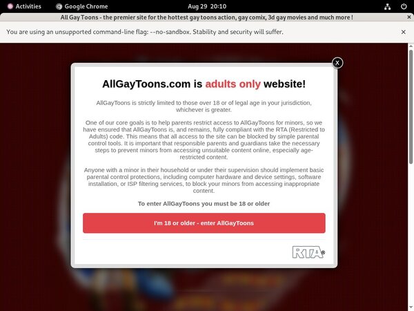 Join Allgaytoons For Free