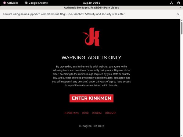 Kinkmen Trial Memberships