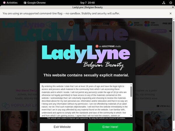 Lady Lyne Site-rip