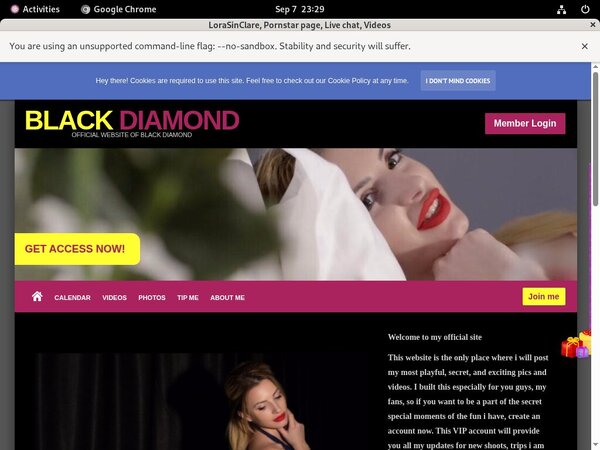 Lorasinclare.modelcentro.com Accounts