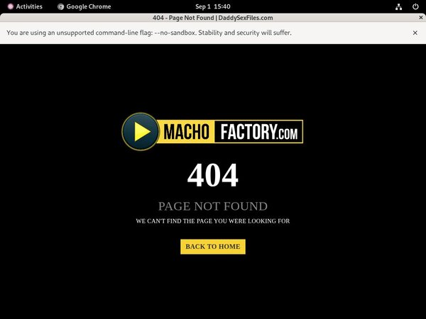 Macho Factoryporn