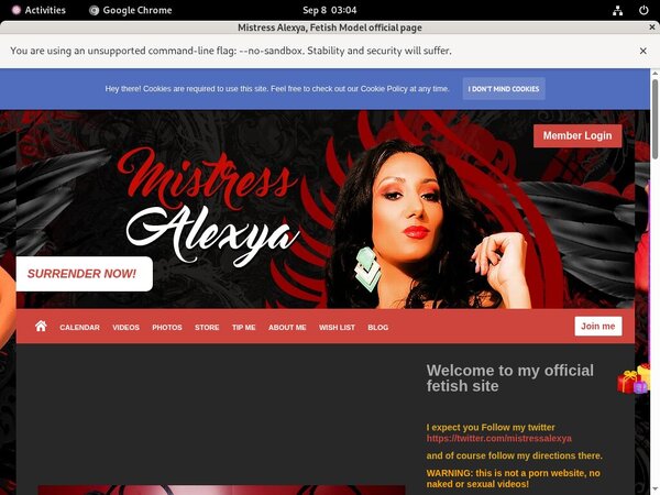 Missalexya.com Network