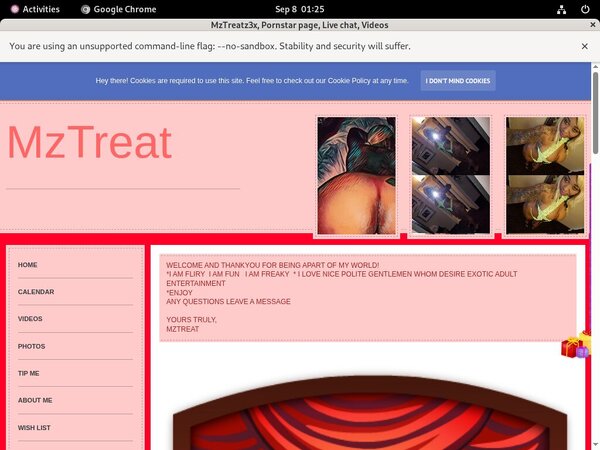 MzTreatz3x Member Sign Up