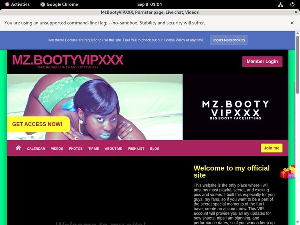 Mzbootyvipxxx.modelcentro.com Promo Link