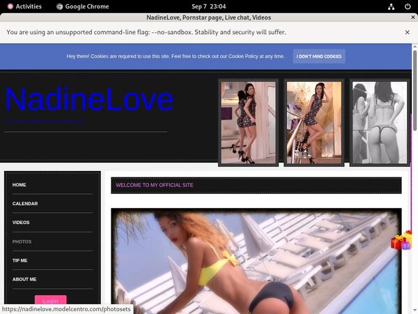 Nadinelove.modelcentro.compassword Free