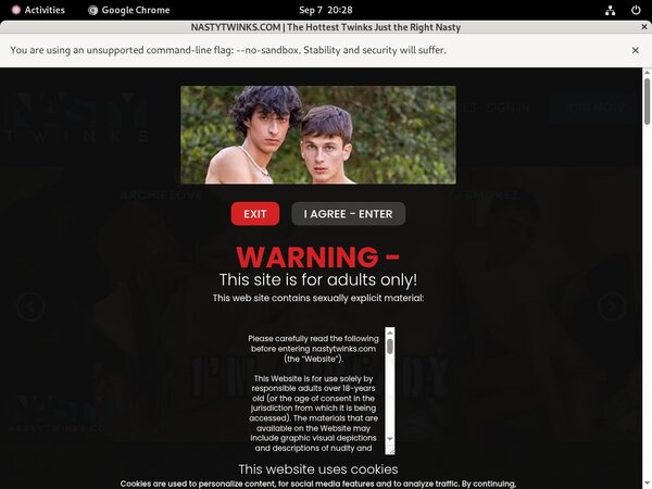 New Free Nasty Twinks Account