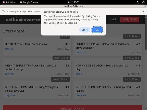 New Nothing But Curves Password