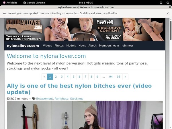 Nylon All Over Paypal Discount