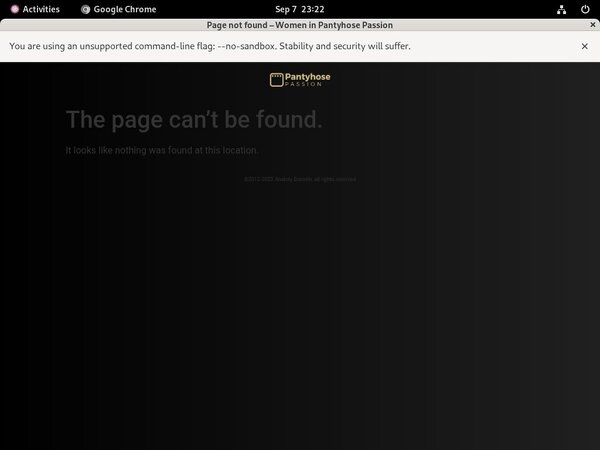 Pantyhose Passion Trial Offer