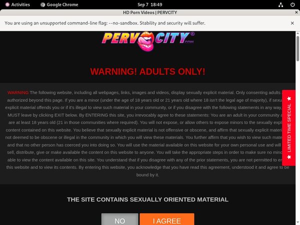 Pervcity.com Account Logins