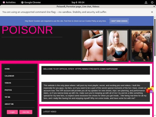 PoisonR Members Area