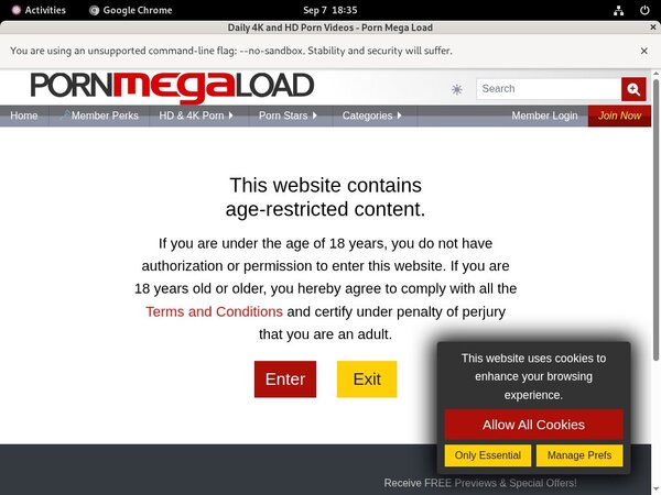 Pornmegaload Porn Account