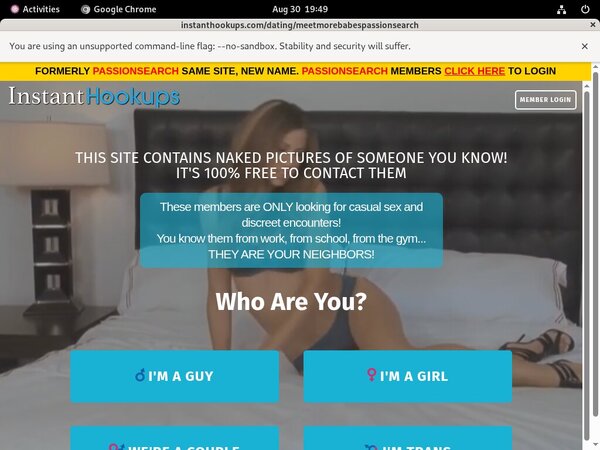 Premium Instanthookups.com Site Rip