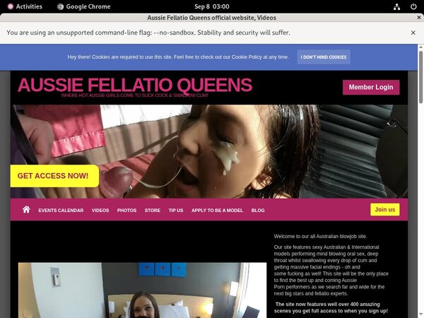 Queens Fellatio Aussie Register