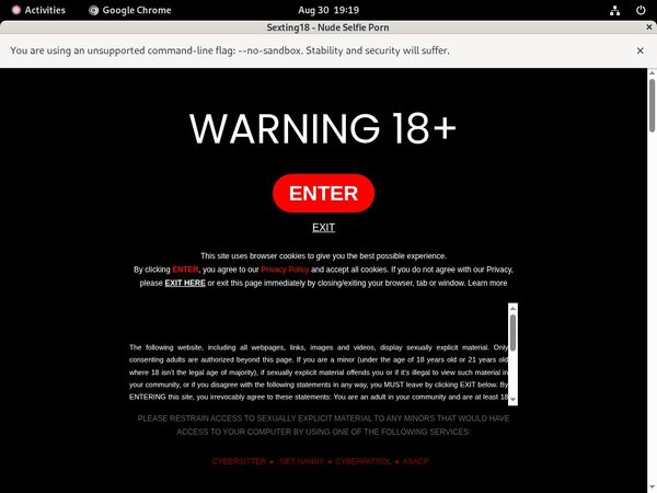 Sexting 18 Account Creator