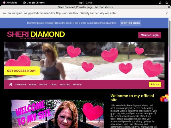 SheriDiamond Limited Promo SheriDiamond Limited Promo