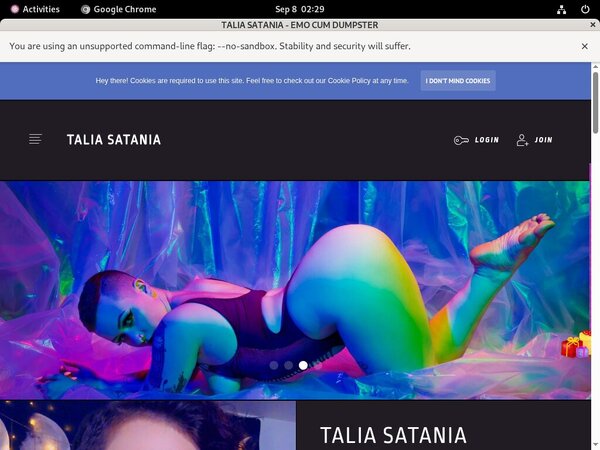 Taliasatania.modelcentro.com Clip Cash