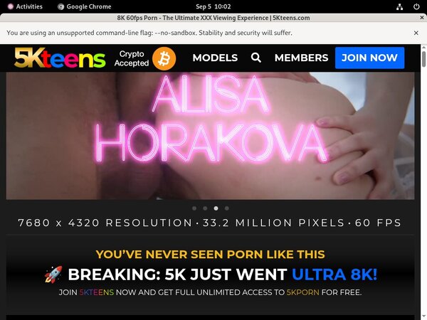 Trial Account 5K Teens