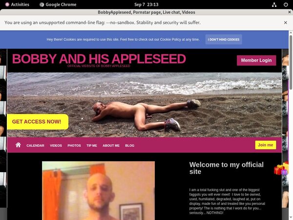Trial Account Bobbyappleseed