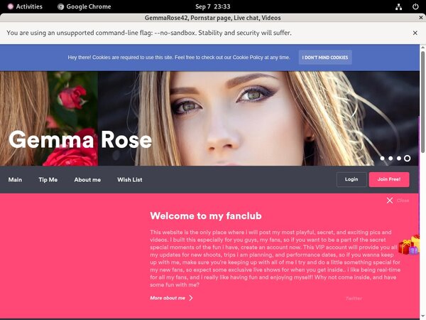 Trial Membership Gemmarose42.modelcentro.com