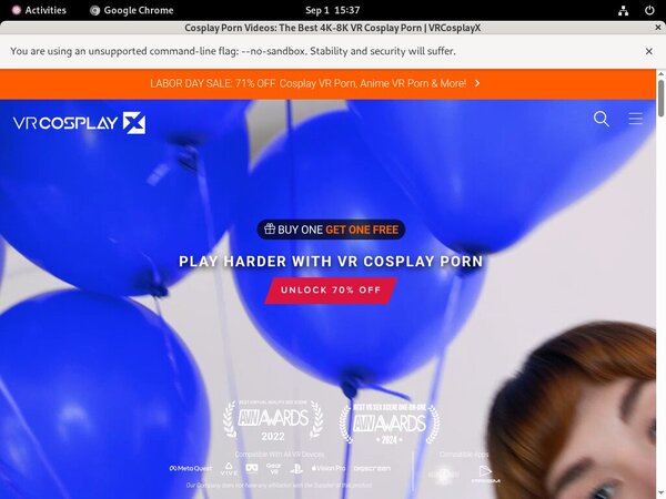 Try VR Cosplay X Free