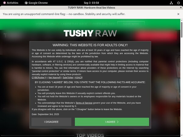 Tushy Raw Free Membership