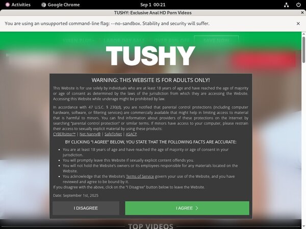 Tushy.com Free Trial Deal Tushy.com Free Trial Deal