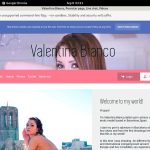 Valentinabiancox.com Vids