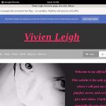Vivien Leigh Working Pass