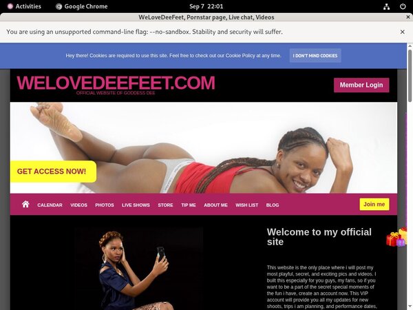 WeLoveDeeFeet Gay Sex