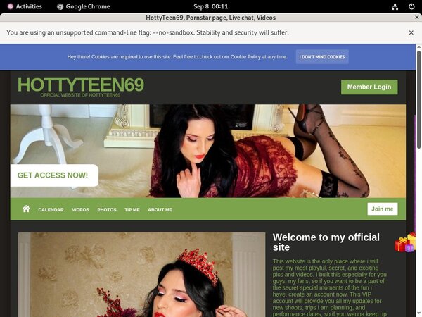 HottyTeen69 Working Account