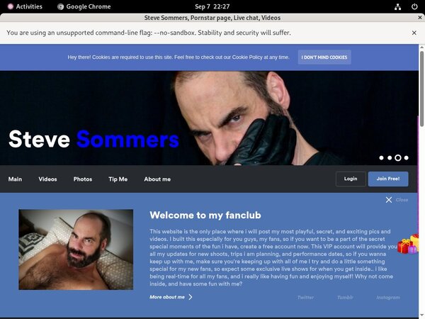 Steve Sommers Password And Account