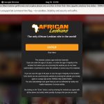 Africanlesbians X